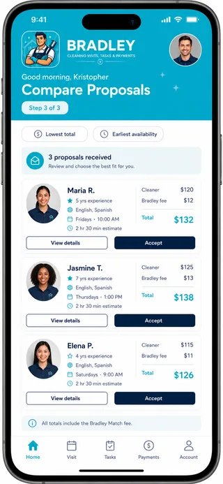 Compare cleaner proposals in Match